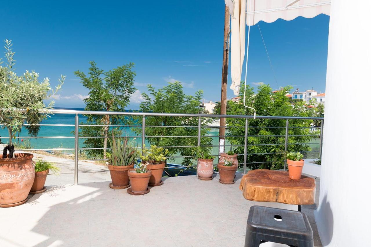 Konstantinou Deluxe Apartments Skála Marión Dış mekan fotoğraf